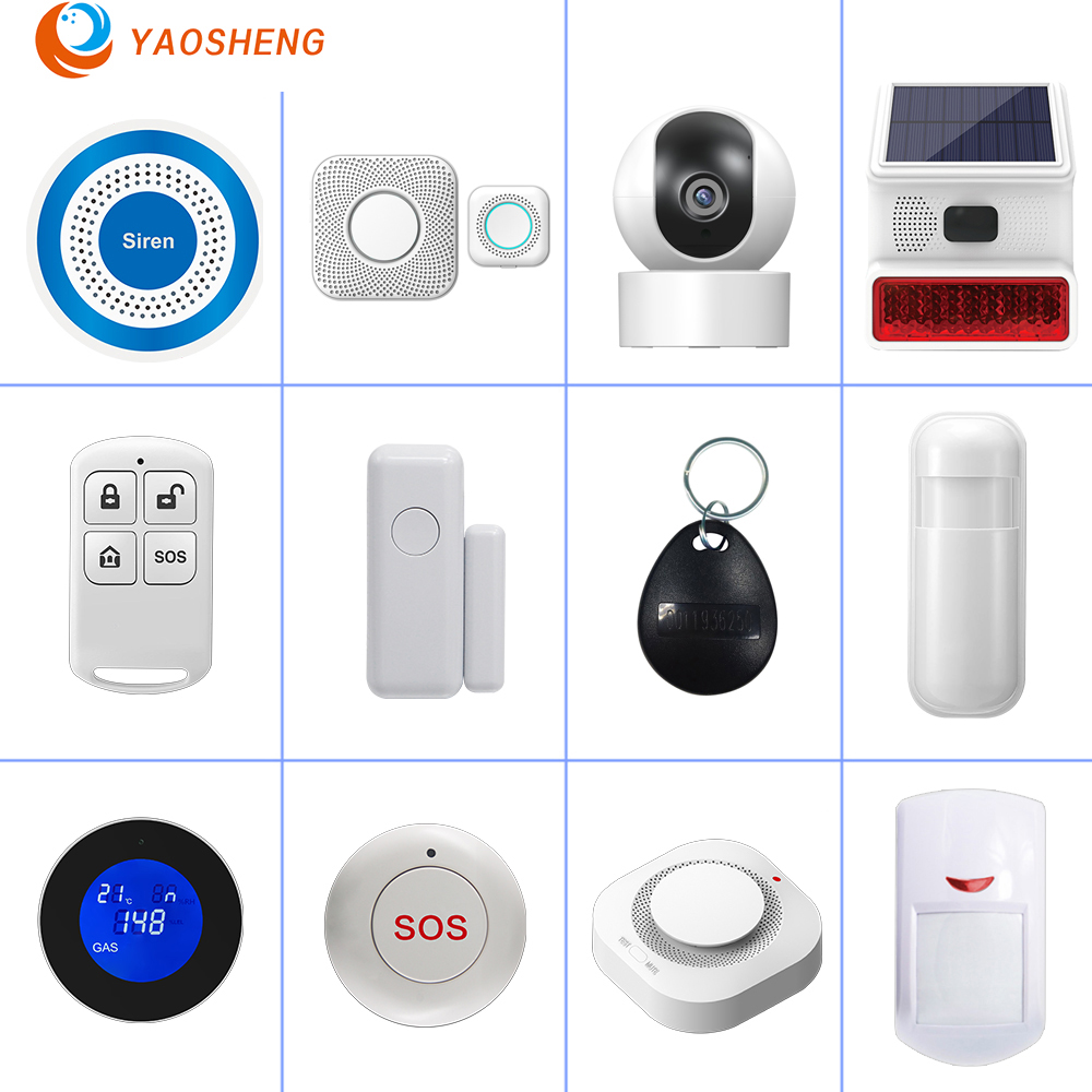Sim Gsm Alarm - Home Burglar Security Alarm System Wireless