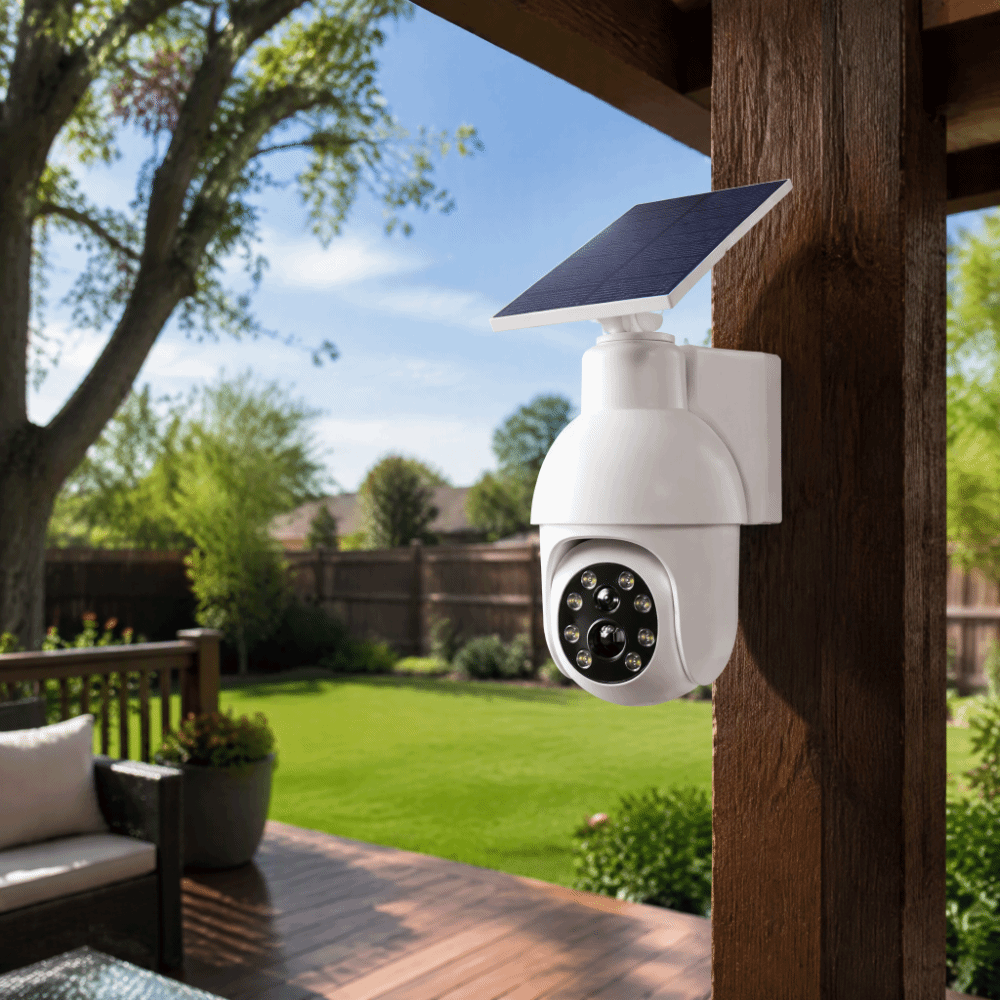Fake Camera Dummy - Solar Powered Solar Fake Security Camera
