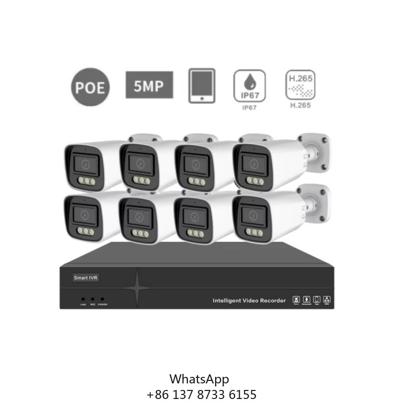 Home Security System - 5MP 4CH 8CH Home Cctv Security
