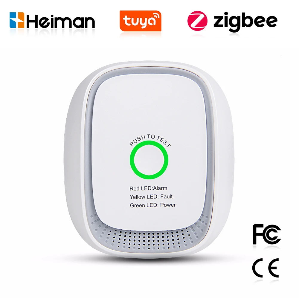 HEIMAN Zigbee Tuya Combustible - Home Security System recension och pris