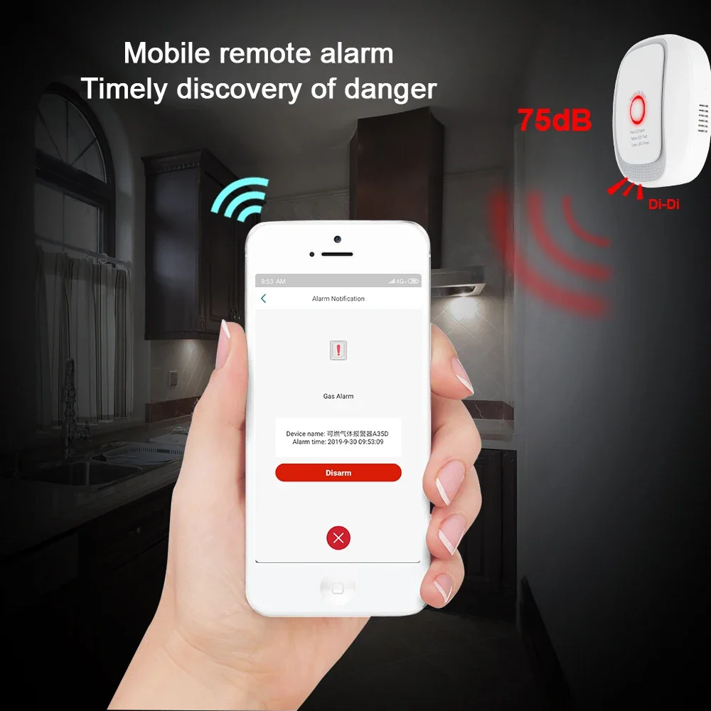 HEIMAN Zigbee Tuya Combustible - Home Security System recension och pris