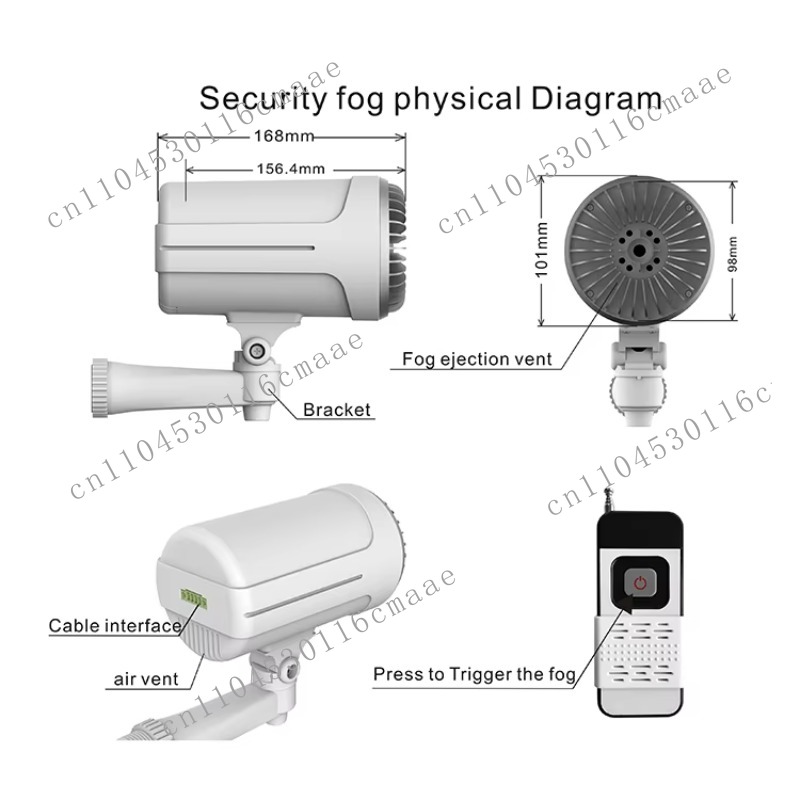 Bank Anti-Burglary Security Fo - Home Security Fog System recension och pris