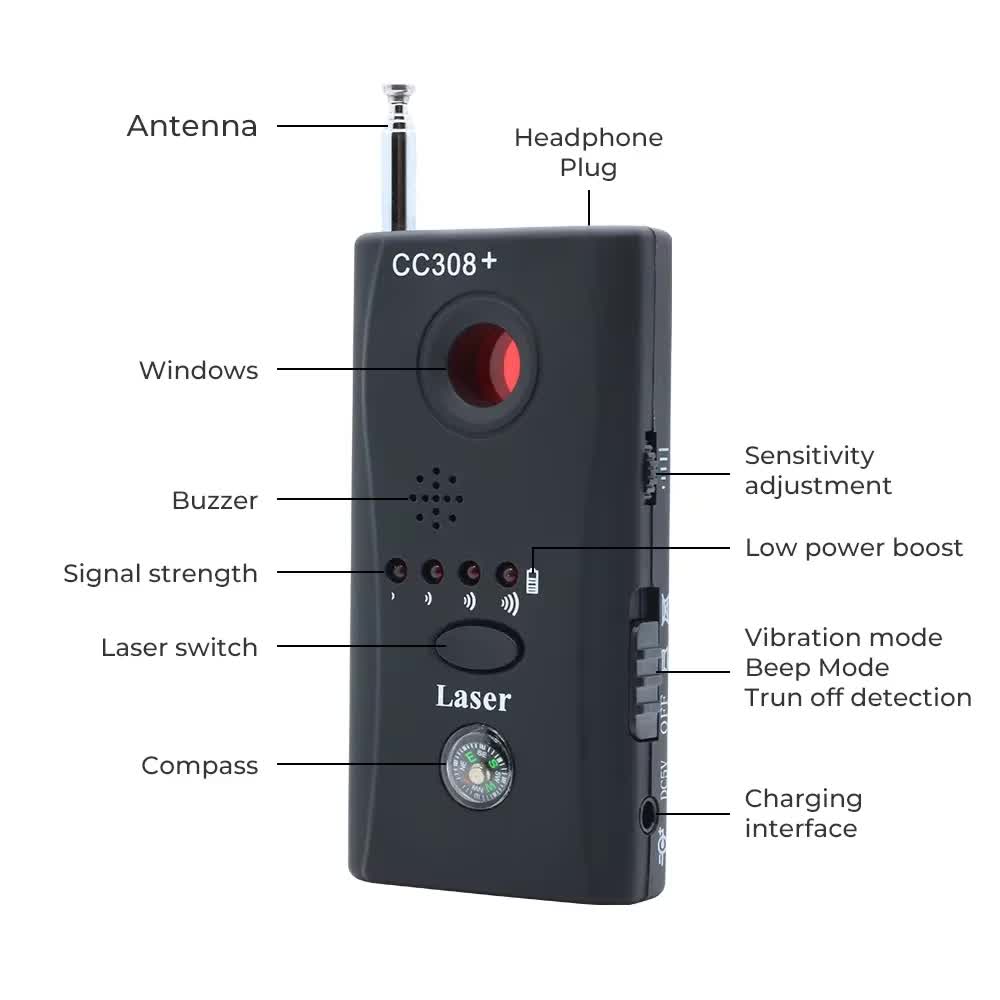 CC308 Portable Hidden Camera D - Home Security System recension och pris