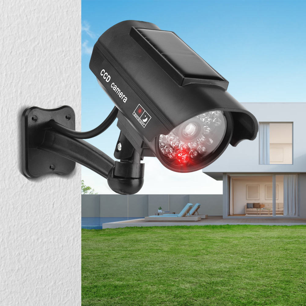 Dummy CCTV Camera with Flashin - Fake Camera Dummy recension och pris