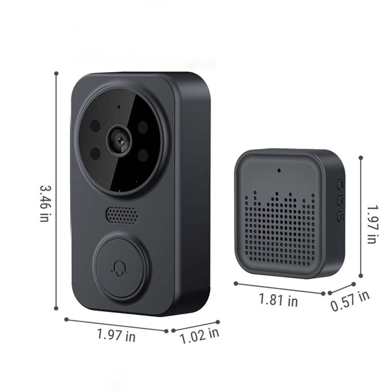 Tuya WIFI Doorbell Smart Home  - Home Security Video recension och pris