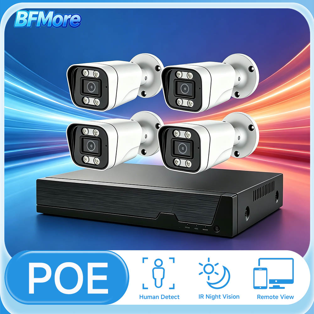 BFMore 8MP 4K Ai Human Detecti - Home Security Video recension och pris