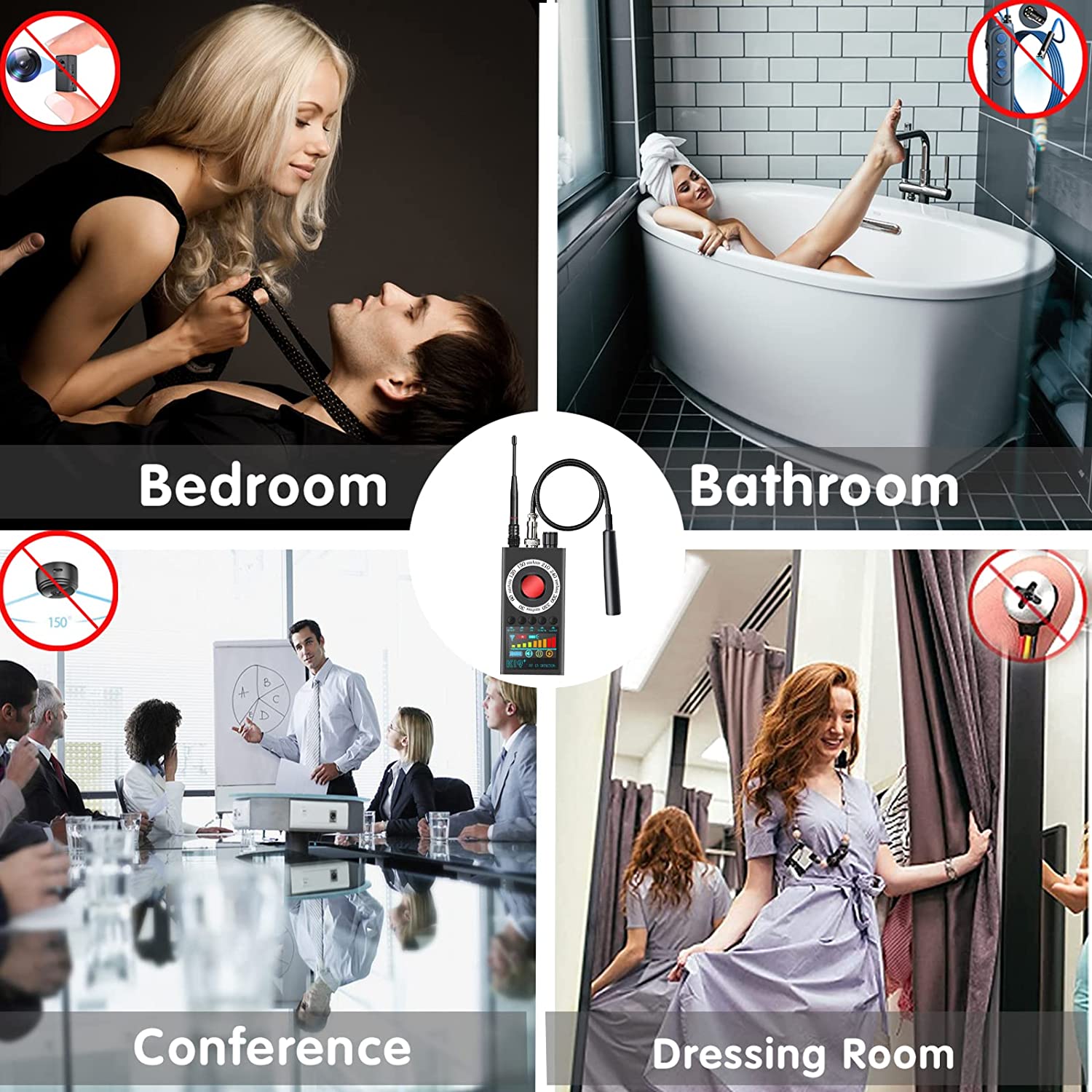 New K19+ Eavesdropping Hidden  - Home Security System recension och pris