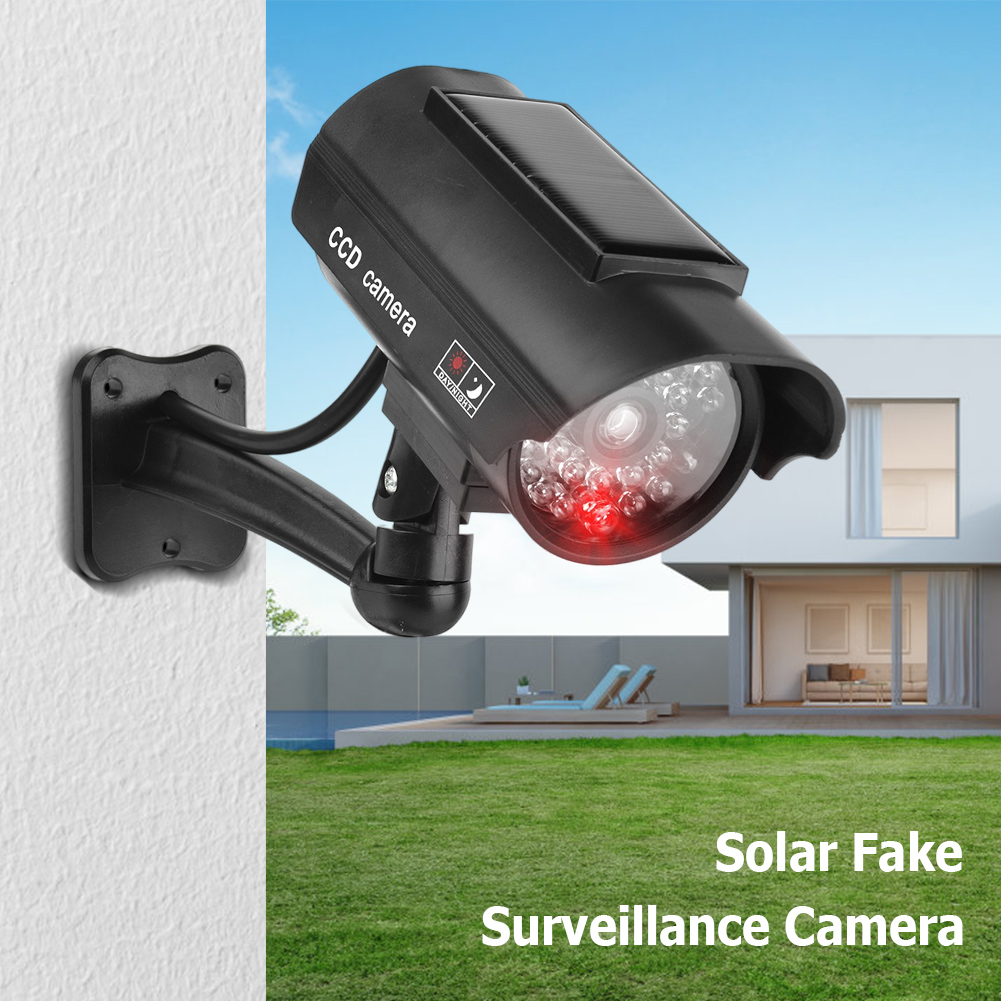 Dummy CCTV Camera with Flashin - Fake Camera Dummy recension och pris
