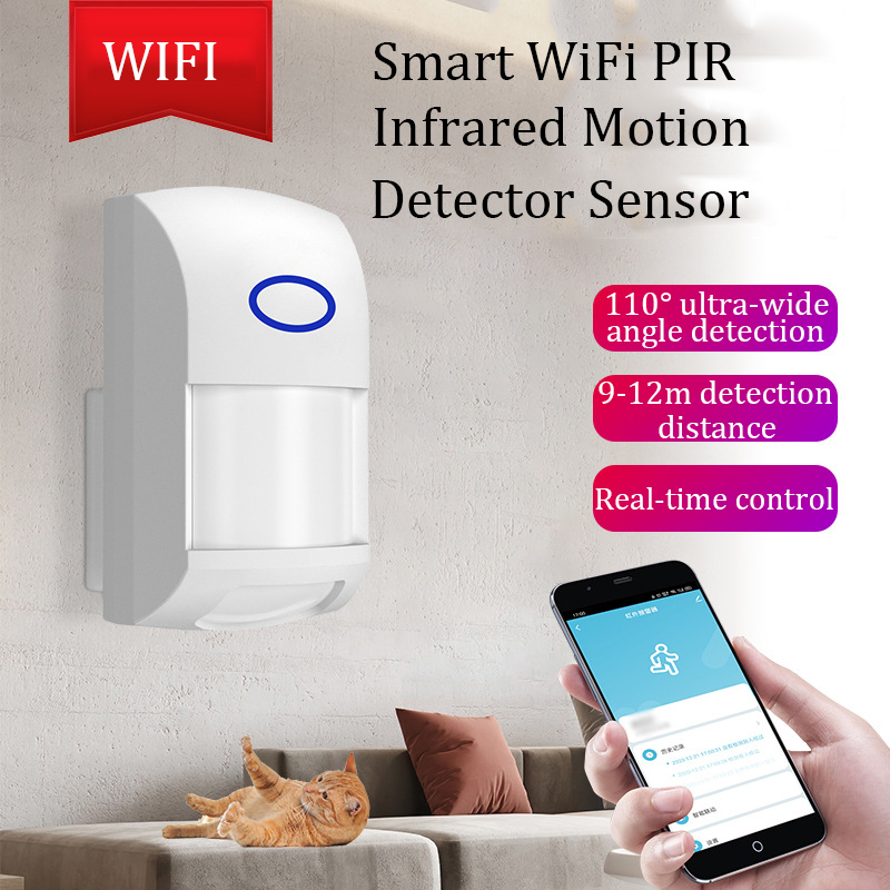 Smart Tuya PIR Motion Sensor W - Sim Gsm Alarm recension och pris