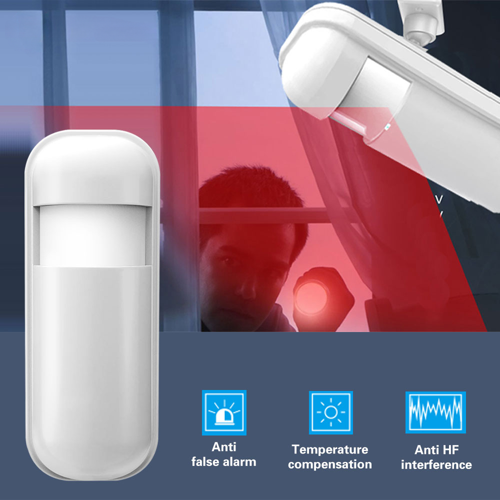 433MHz Motion Sensor Wireless  - Sim Gsm Alarm recension och pris