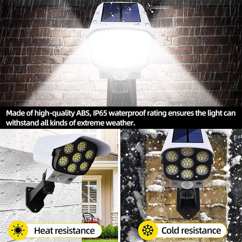 Solar Lights  Outdoor With Mot - Fake Camera Dummy recension och pris