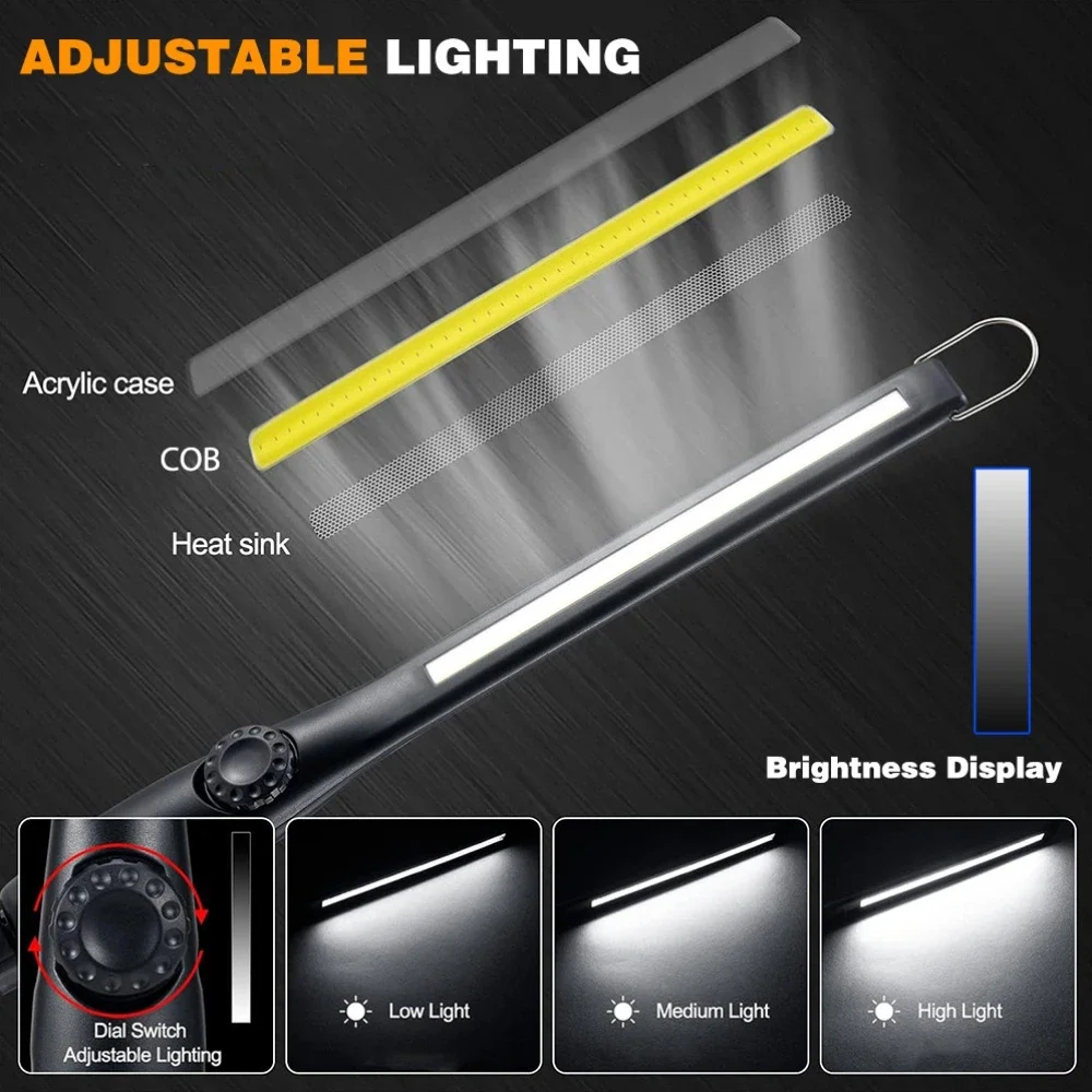 USB Rechargeable 700LM LED Wor - Home Security Jobs recension och pris