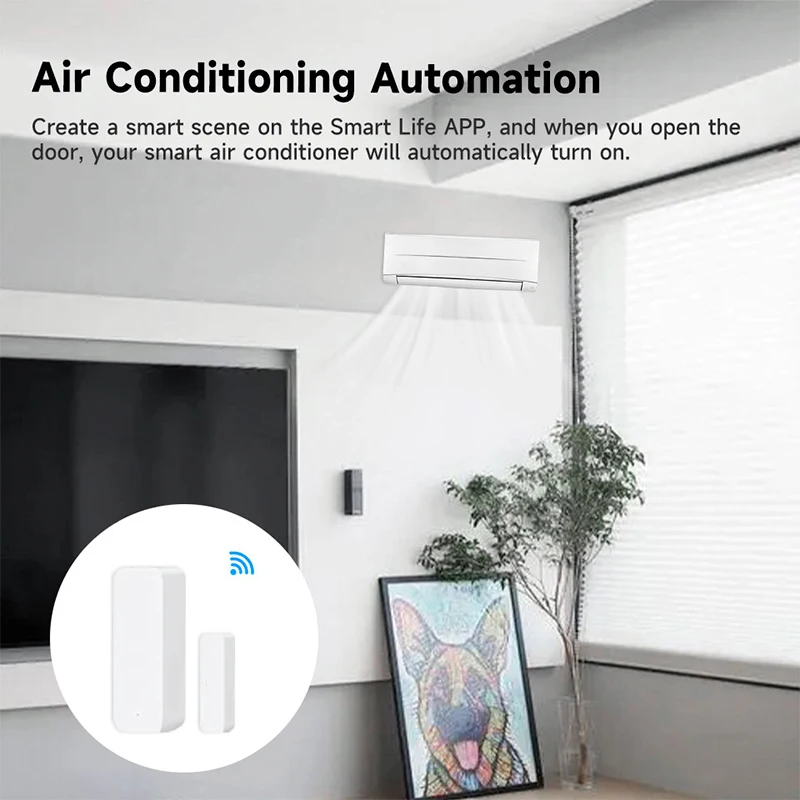 Tuya WiFi Smart Door Sensor Do - Sim Gsm Alarm recension och pris