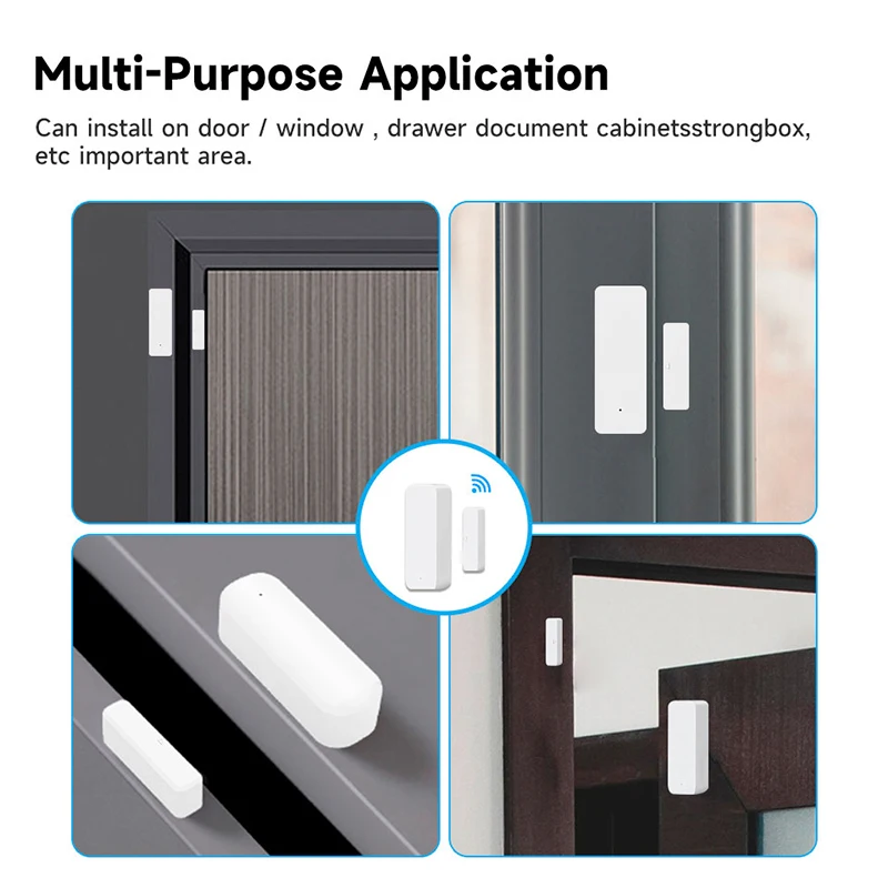 Tuya WiFi Smart Door Sensor Do - Sim Gsm Alarm recension och pris