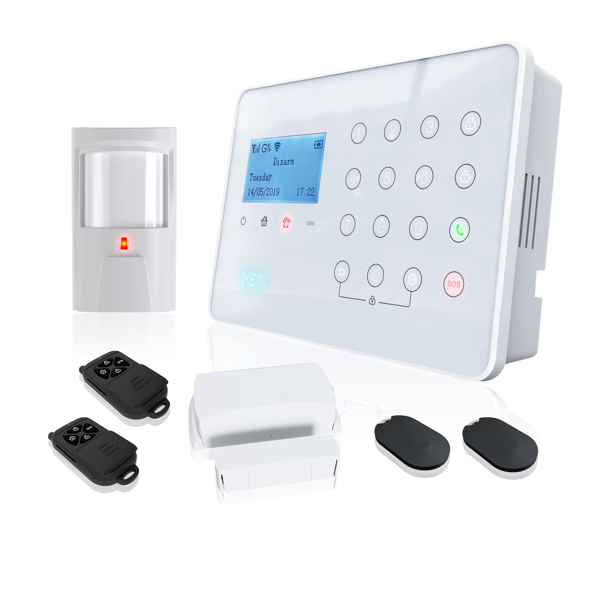 Alarm System  Wireless Securit - Home Security System recension och pris